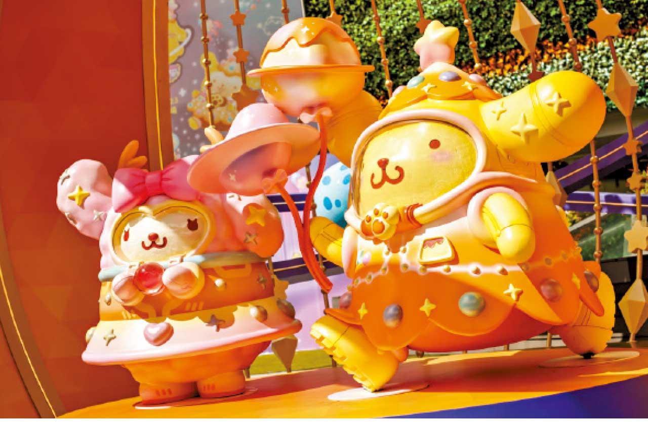 Chill型格太空造型Pompompurin及好友 矚目登陸葵芳 與你漫遊太空之甸