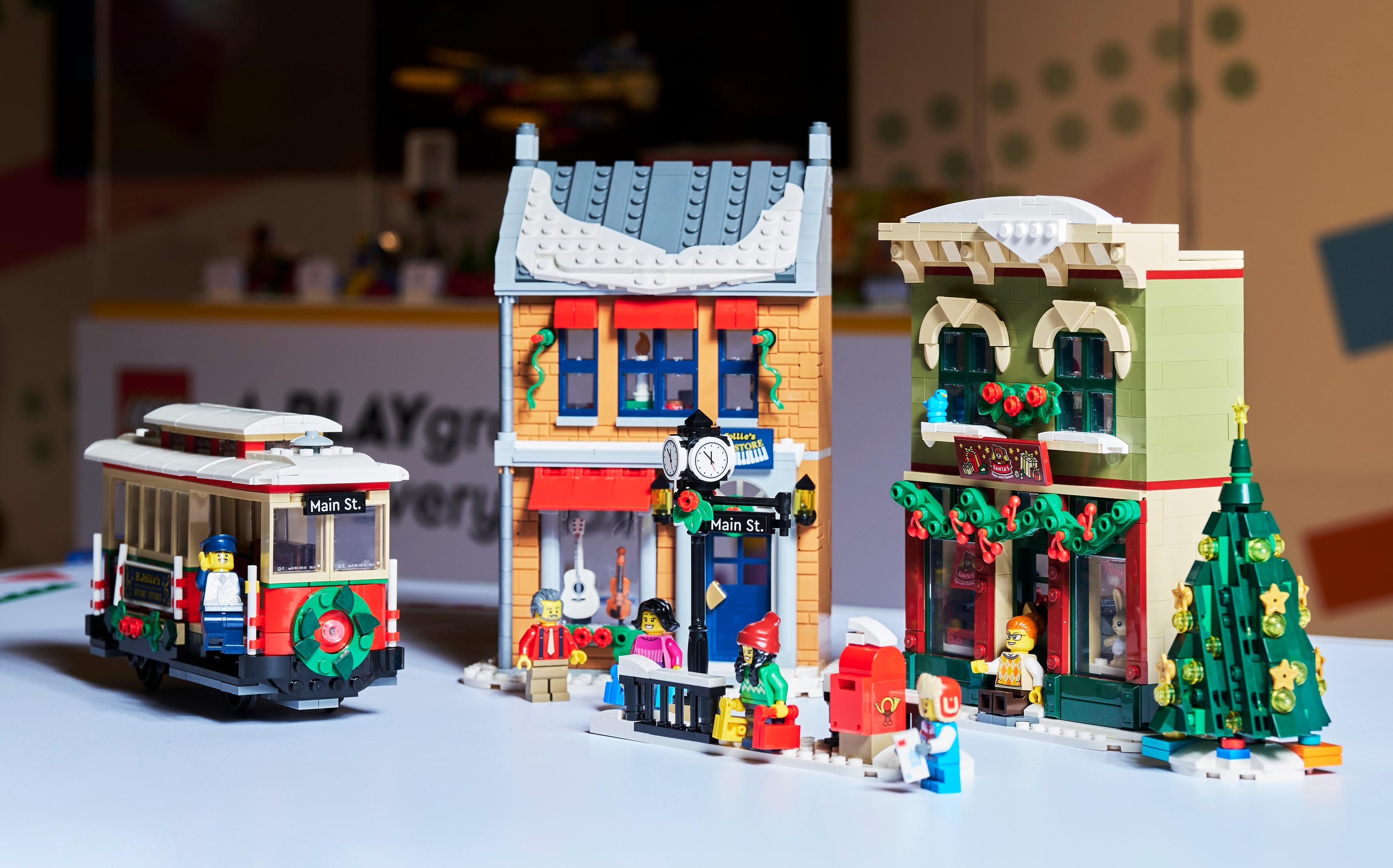 樂高禮品全新冬季村莊系列