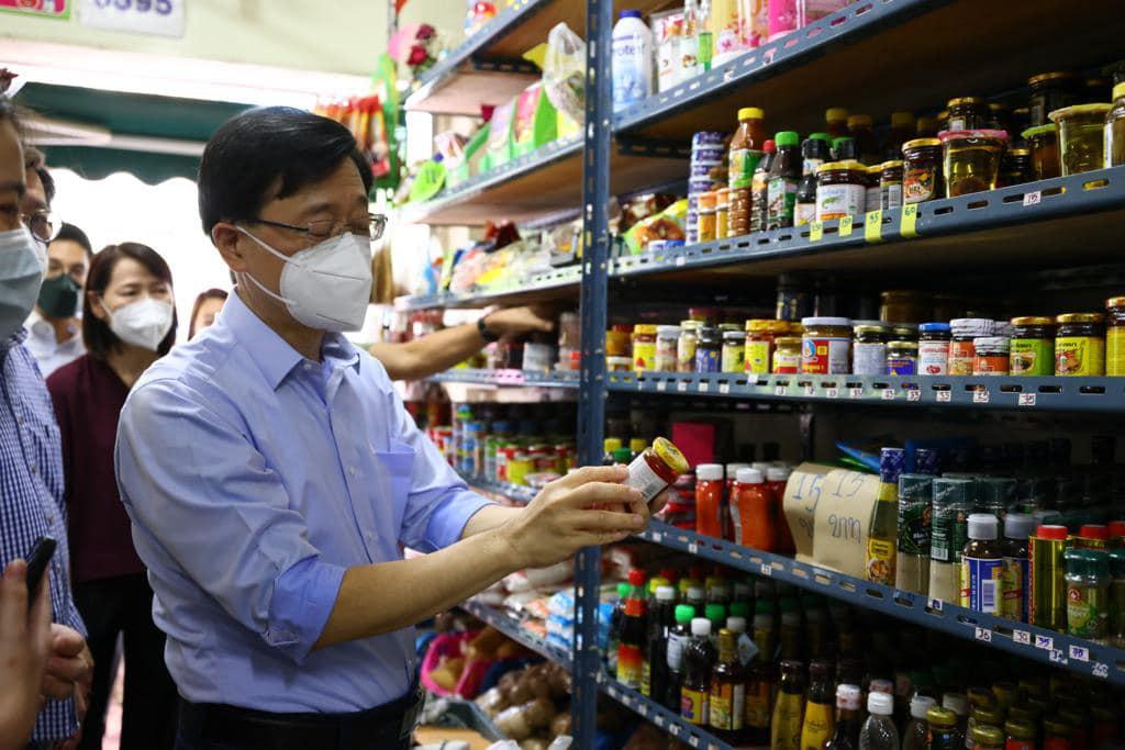 李家超確診前48小時公開行程