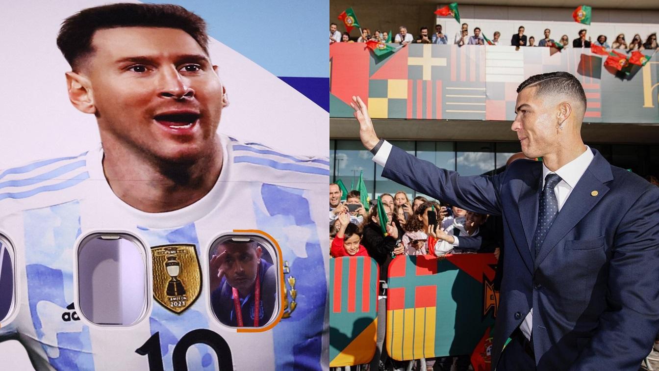 年紀︰美斯35歲VsC朗拿度37歲