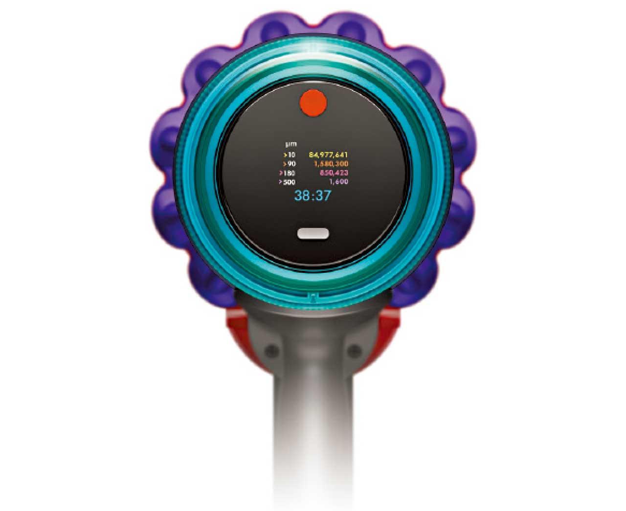 Gen5賽車級摩打 Fluffy Optic微塵無所遁形 Dyson Gen5detect 享黑洞級吸力