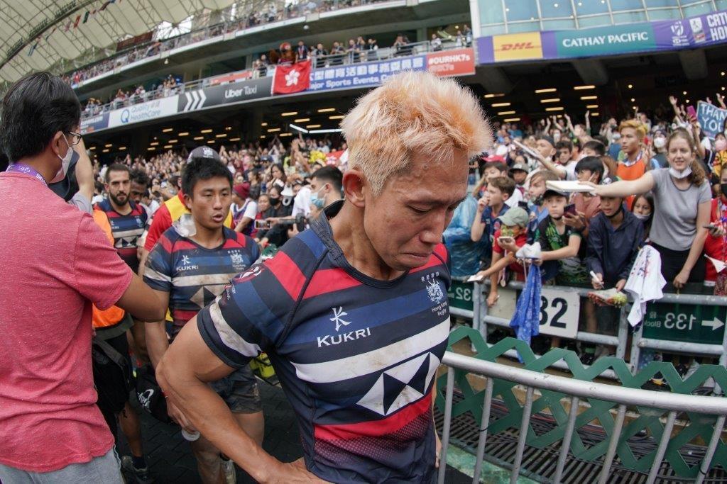 麥季聰賽後一度落淚