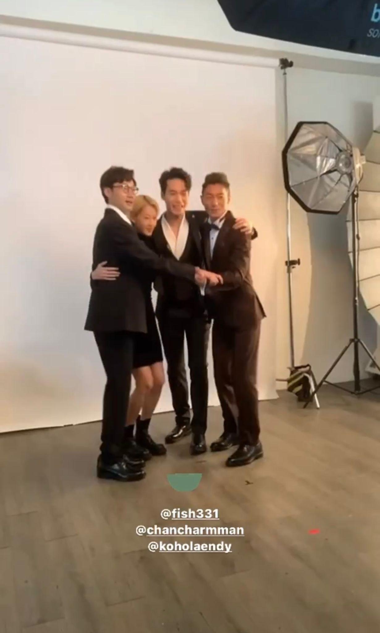 《飯戲攻心》踏台版由周國賢、梁仲恆、陳湛文及廖子妤擔任主角。