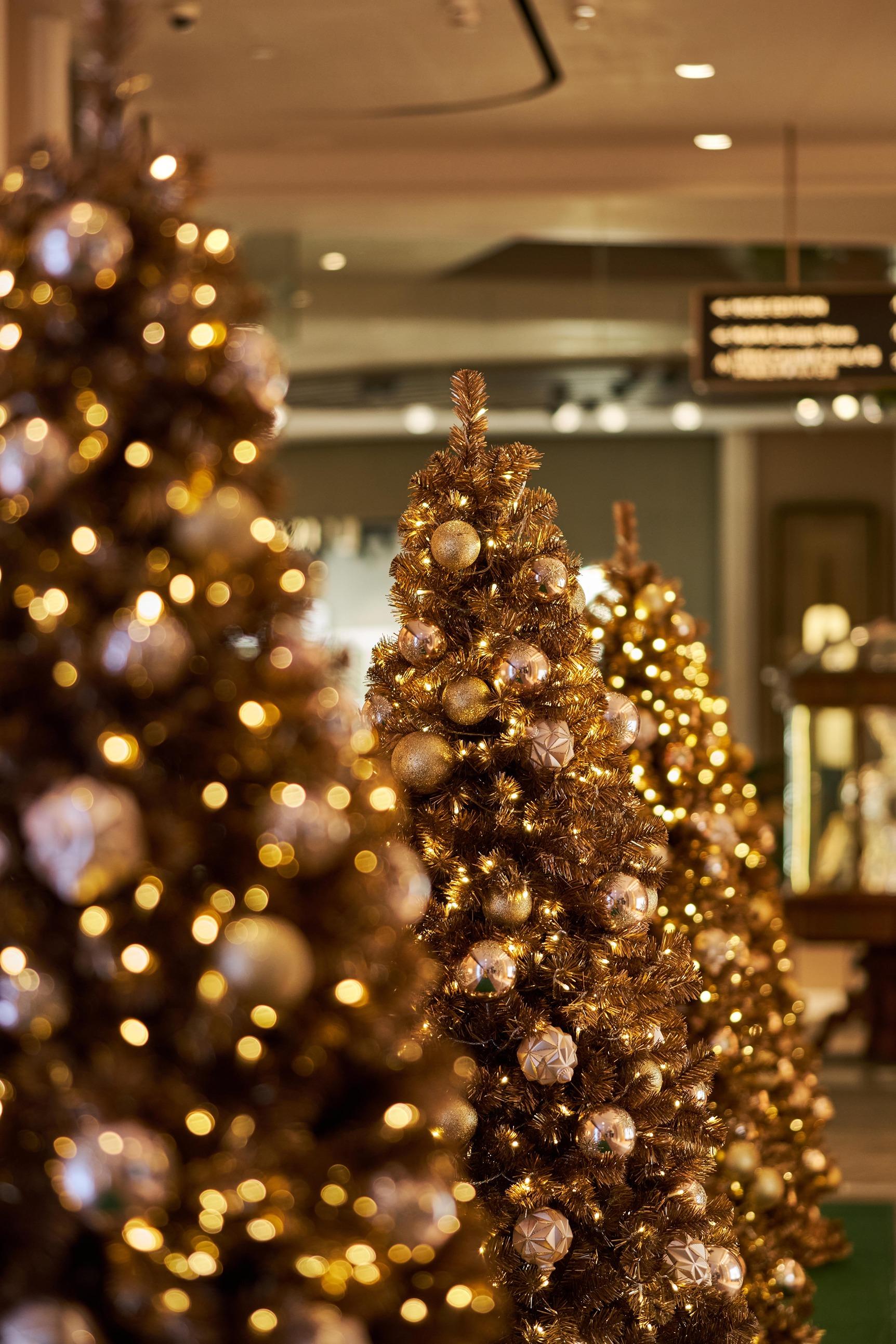 K11 MUSEA 每年一度登場金光聖誕樹