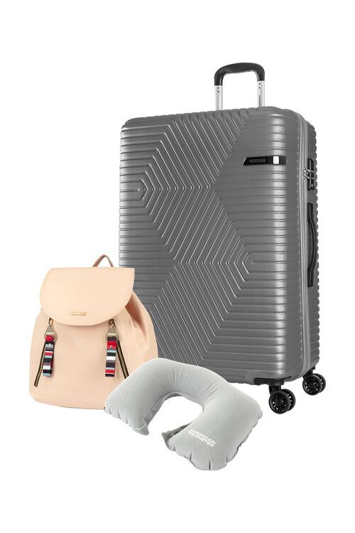 $1,111就有行李箱、背囊及頸枕。