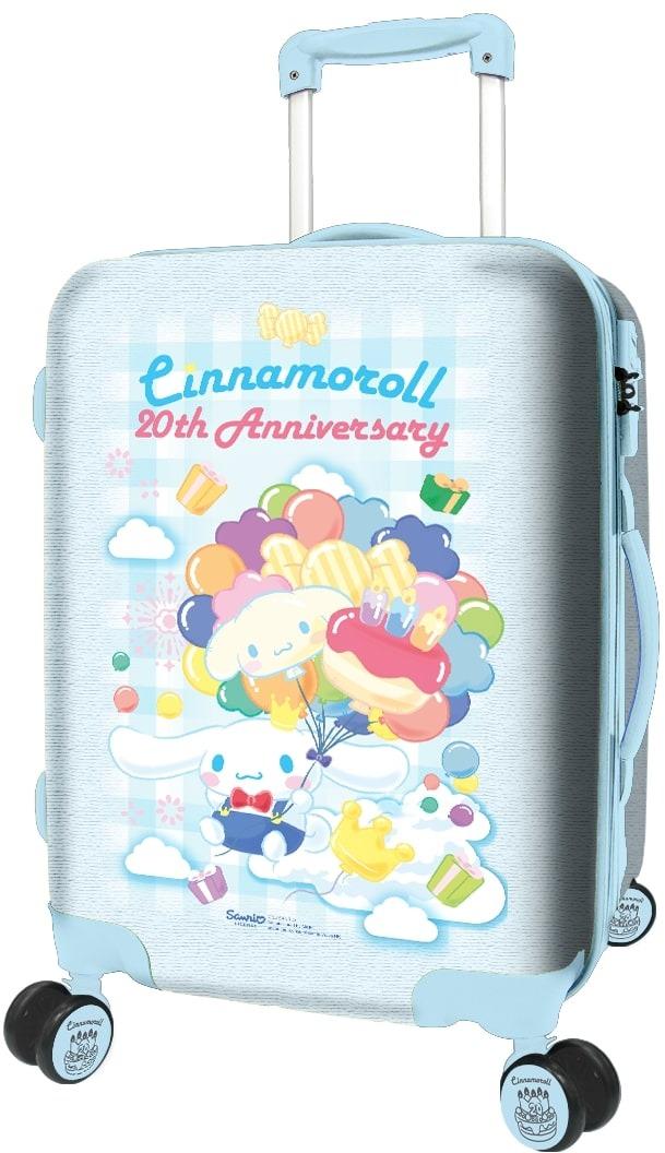 Cinnamoroll 20週年紀念版 20吋四輪旅行箱(預購價:$599)