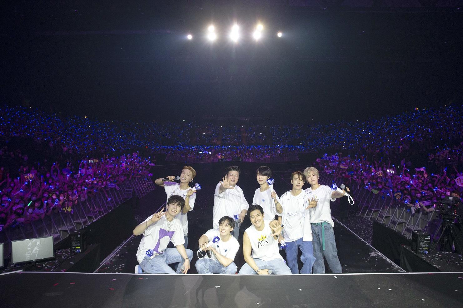 《SUPER JUNIOR WORLD TOUR – SUPER SHOW 9 : ROAD IN HONG KONG》頭場演出。