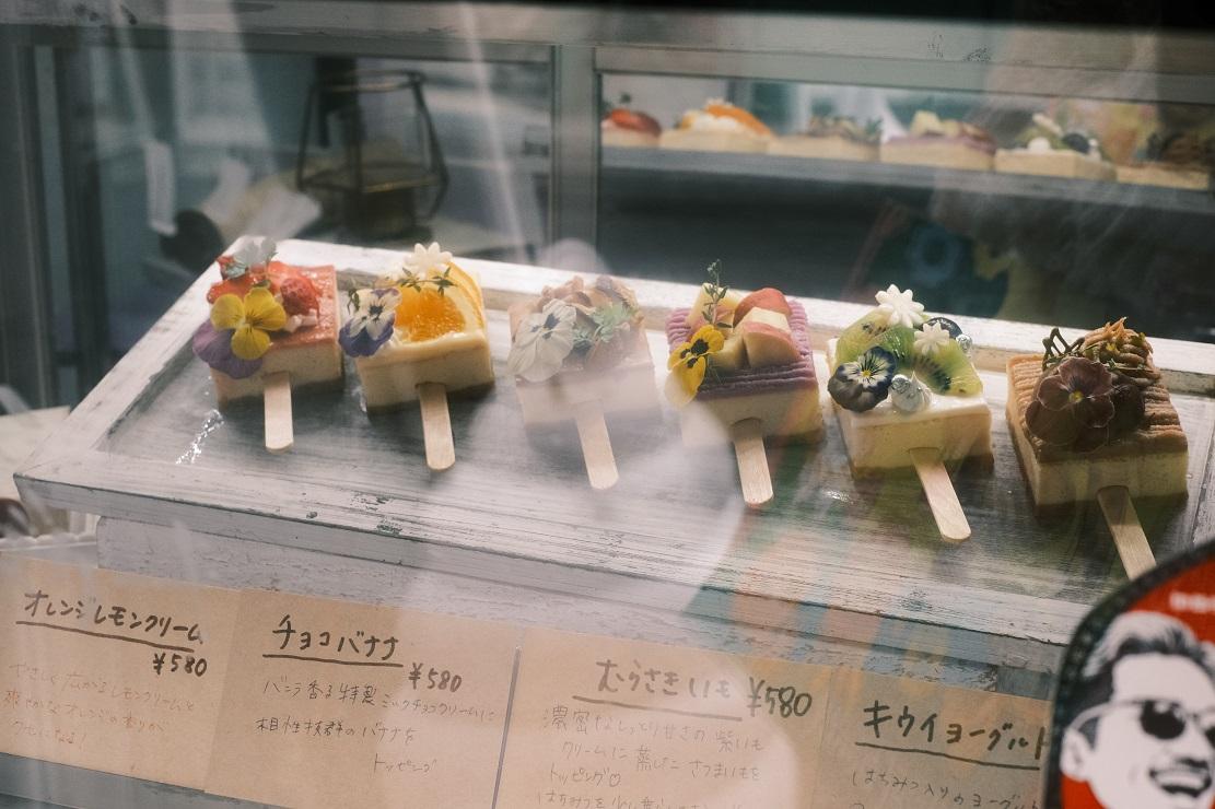 芝士蛋糕共有六款口味