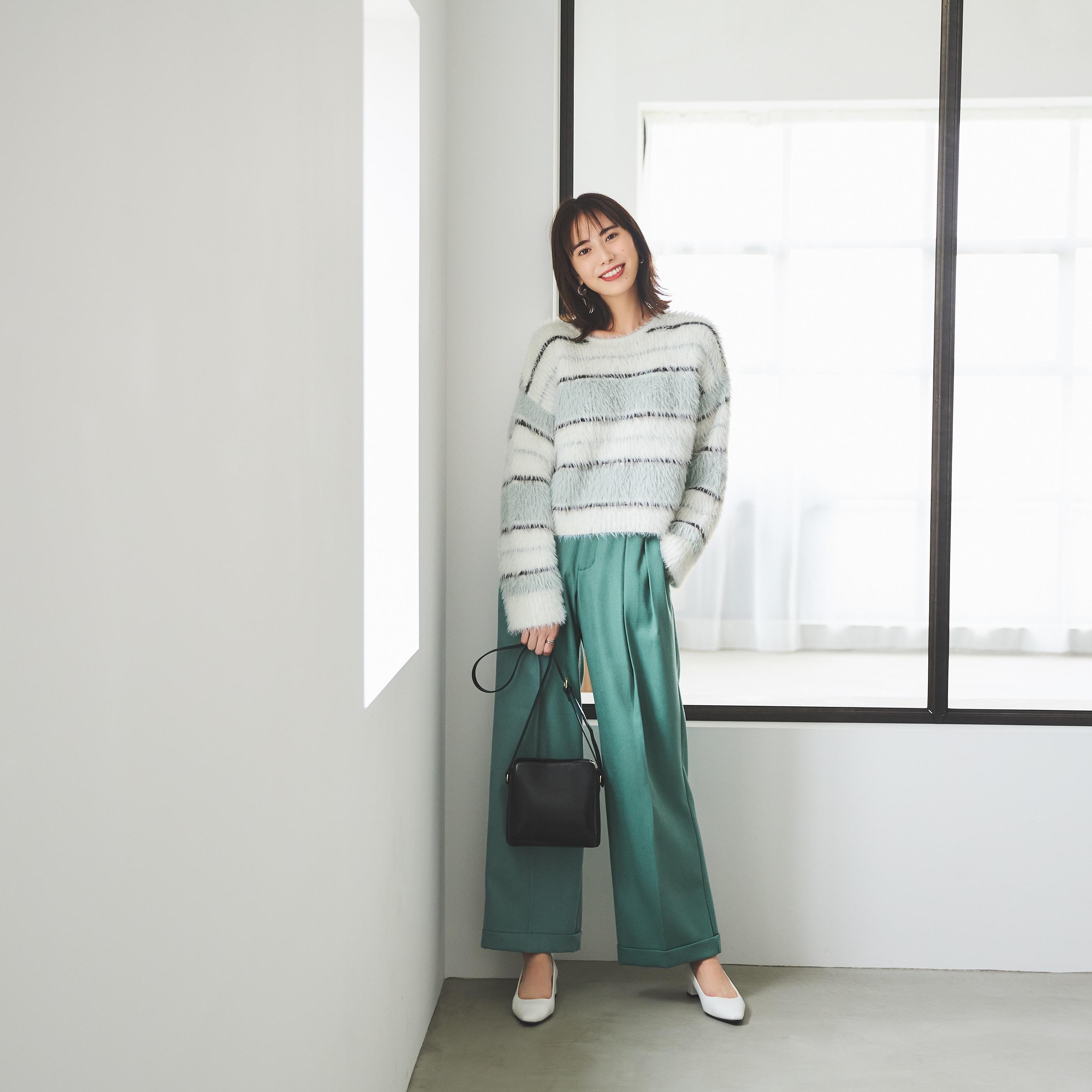 Feather Yarn Striped Sweater $129 (原價$179)