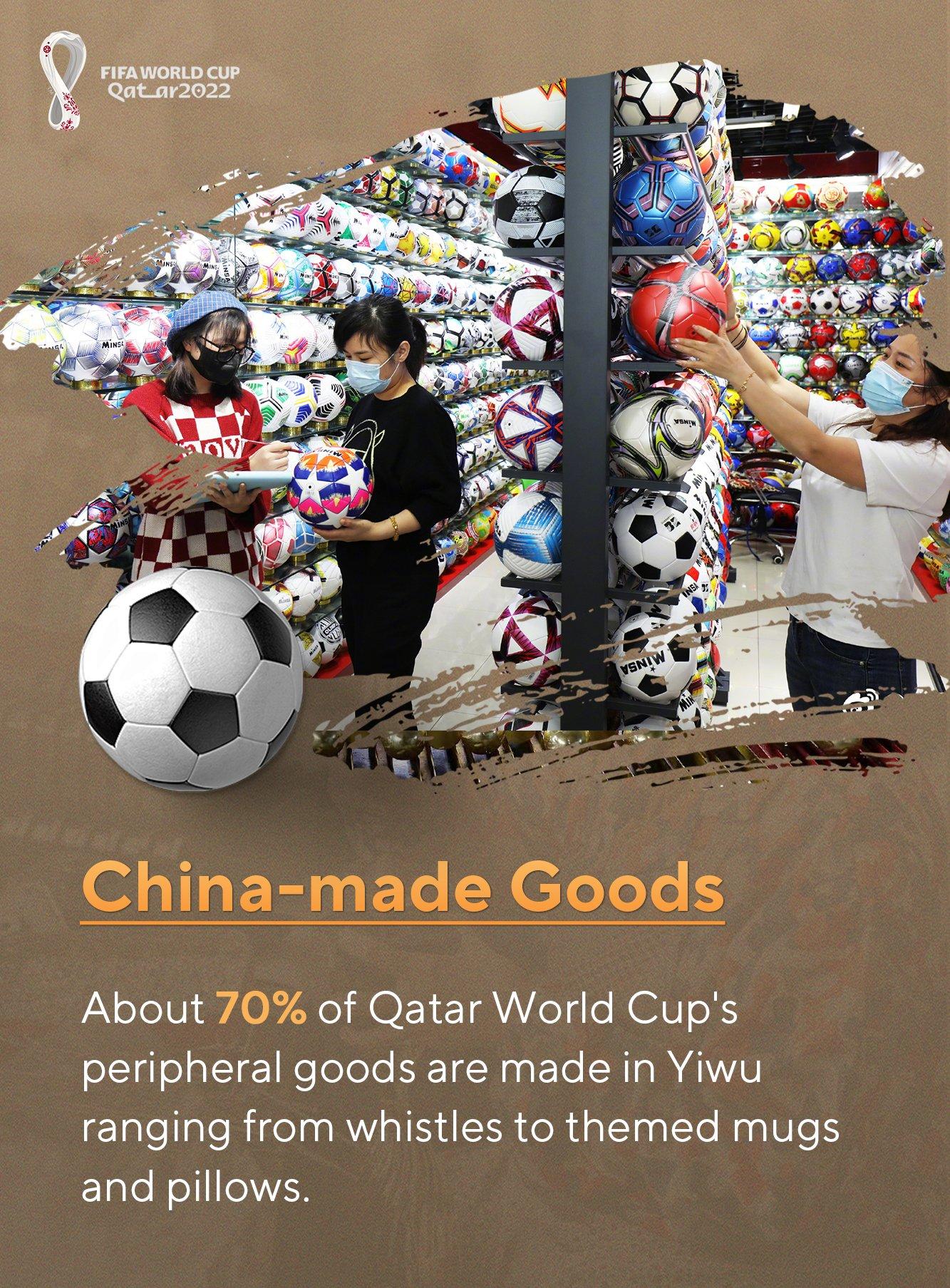 華春瑩連發8張圖文介紹世界盃的中國元素(4)。