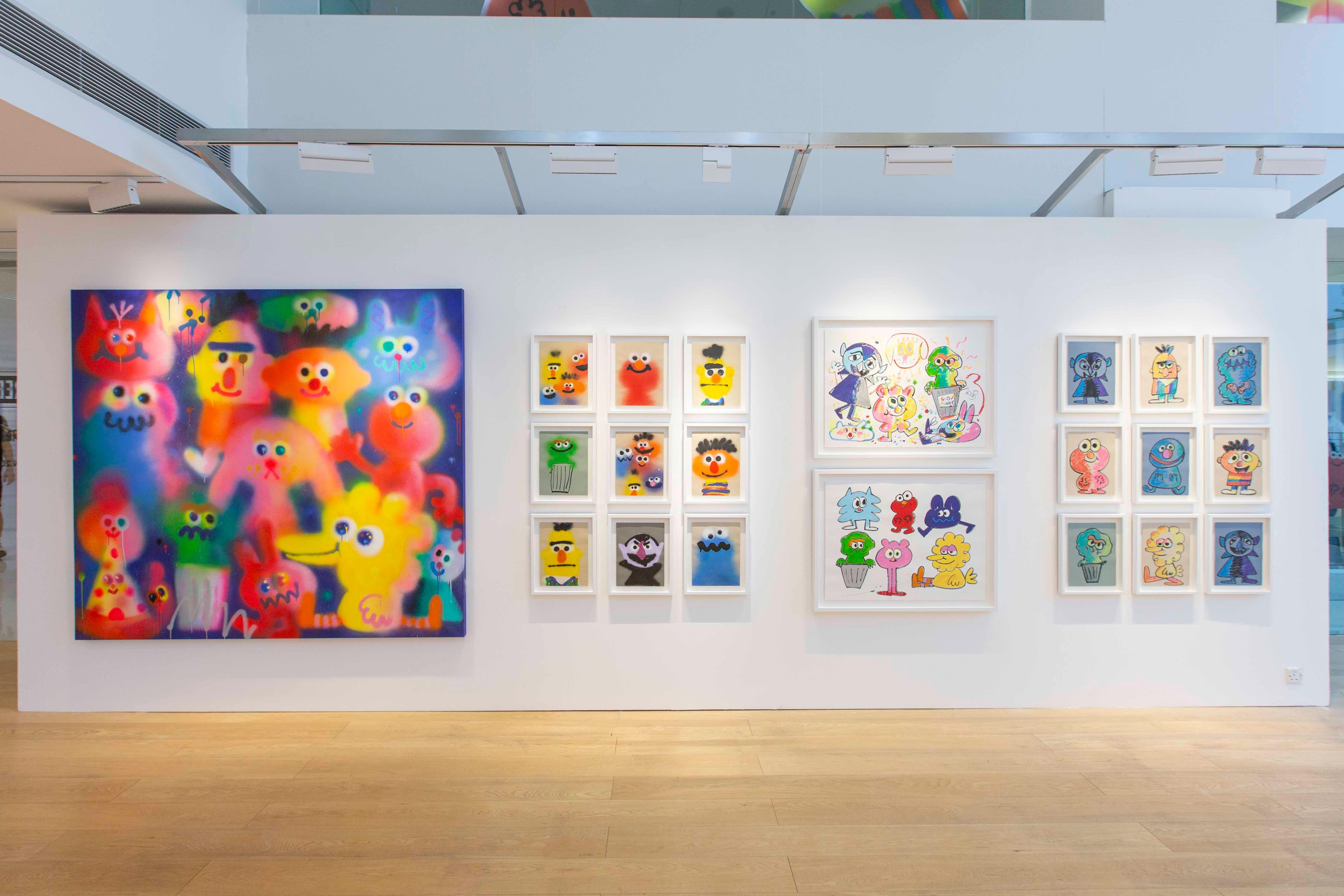 MERRY STREETMAS @海港城|Jon Burgerman重新詮釋《芝麻街》角色