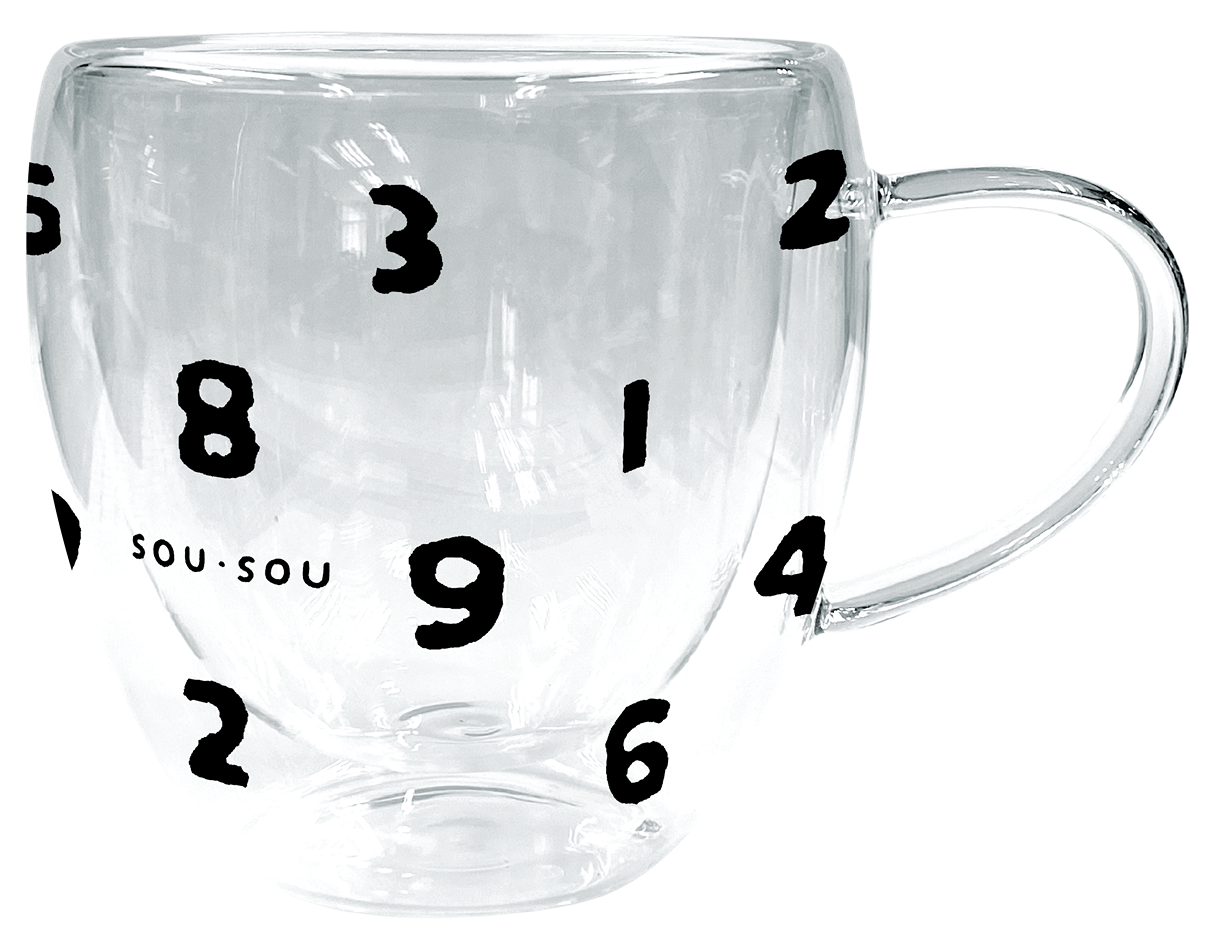 百佳 x SOU・SOU限量精品|雙層玻璃杯220毫升(貓 / 十數)