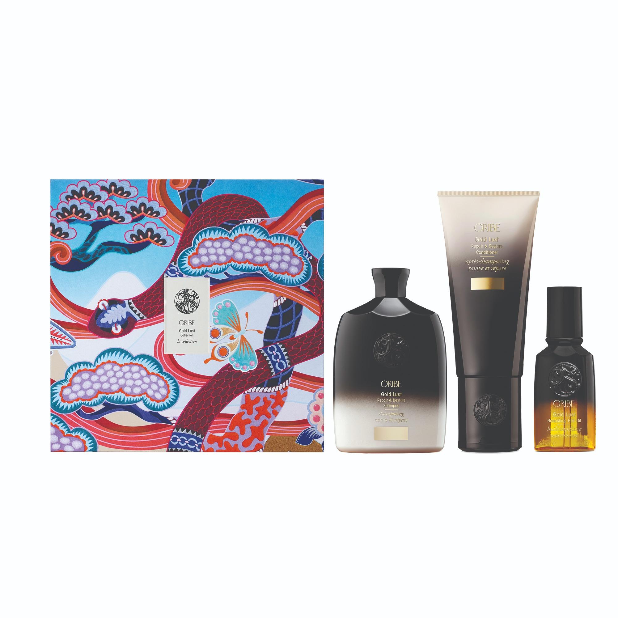 2022聖誕化妝品護膚套裝推介|Oribe Gold Lust Collection $900