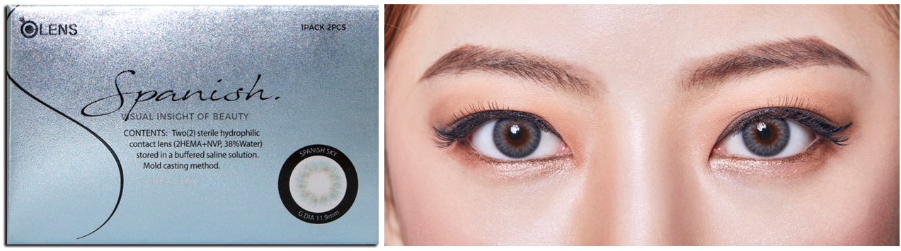 OLENS Spanish 1 Month #Real Sky /GDIA 11.9mm $118