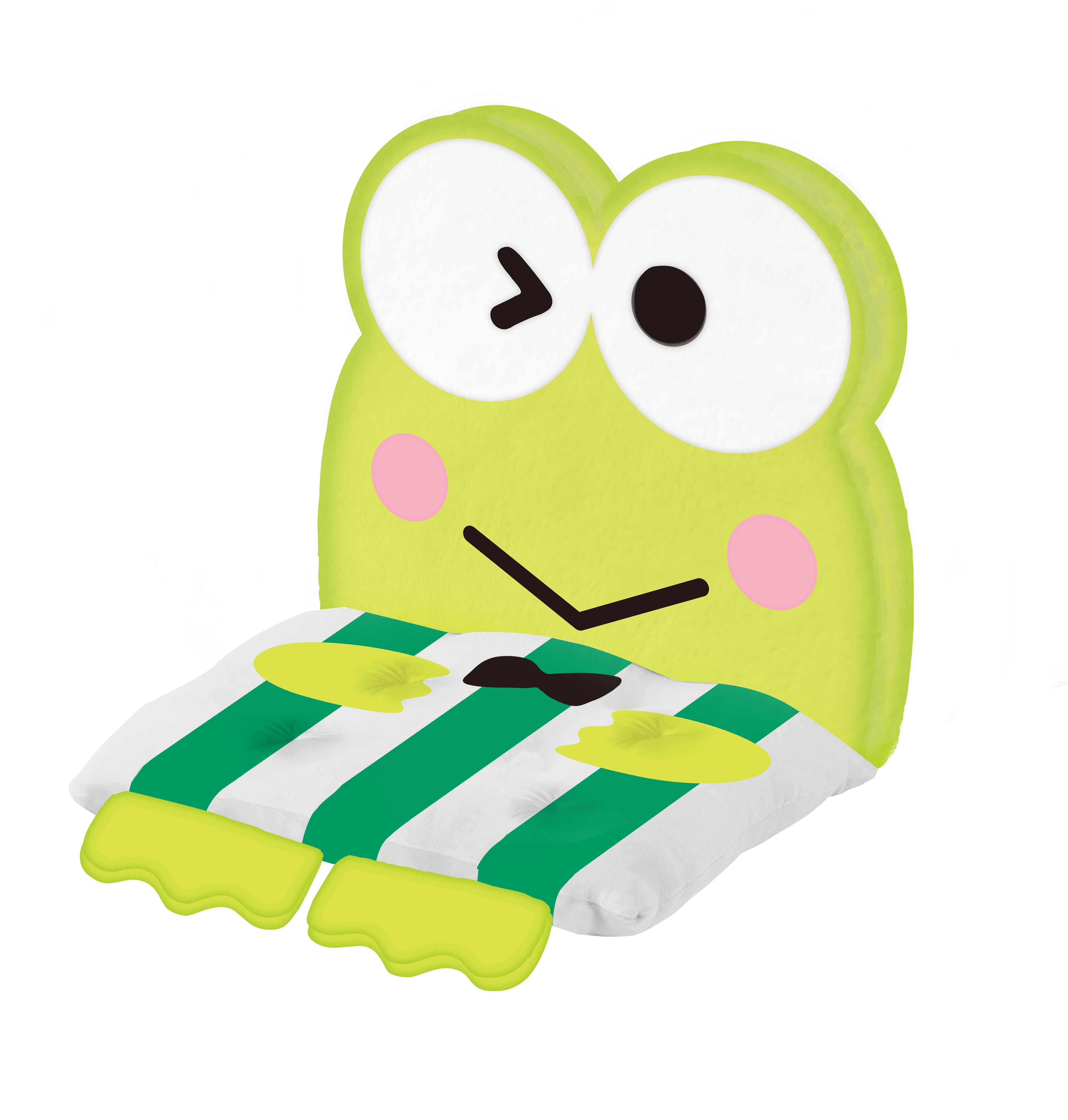 Kero Kero Keroppi 二合一抱枕連坐墊(預購價:$269)