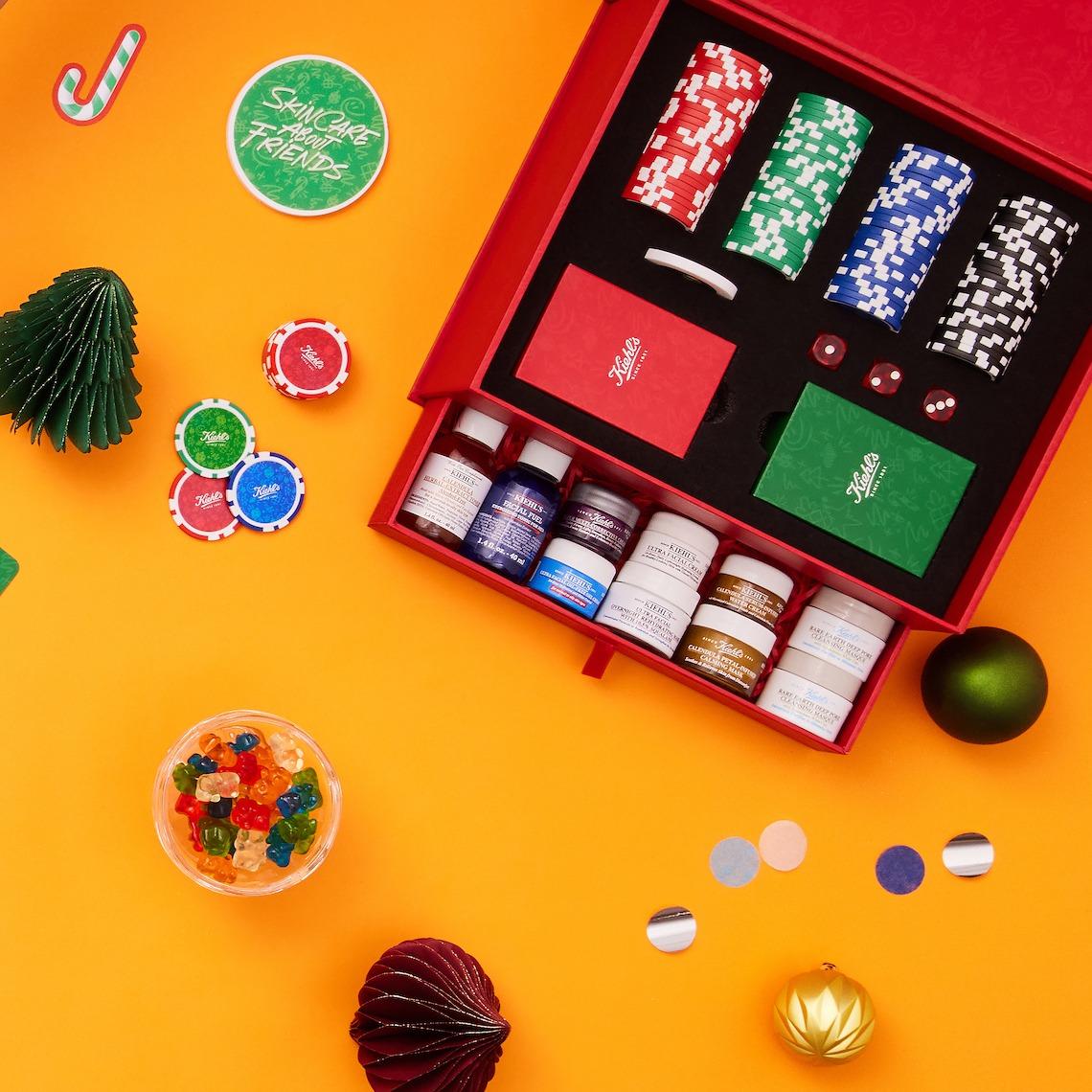 2022聖誕化妝品護膚套裝推介|KIEHL’S PARTY GAMES 限量版節日遊戲禮盒
