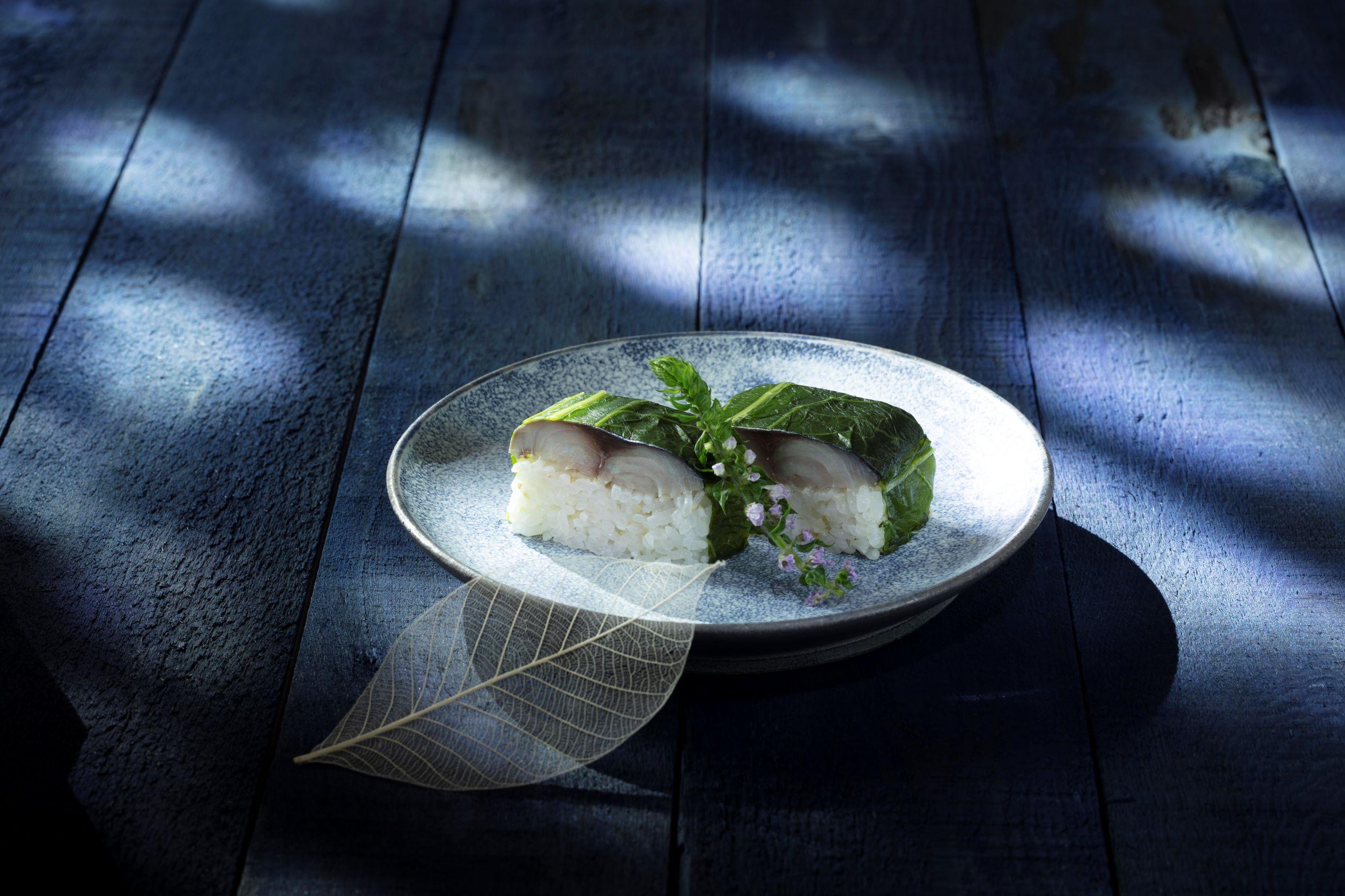 金華鯖魚箱押壽司($38/客)