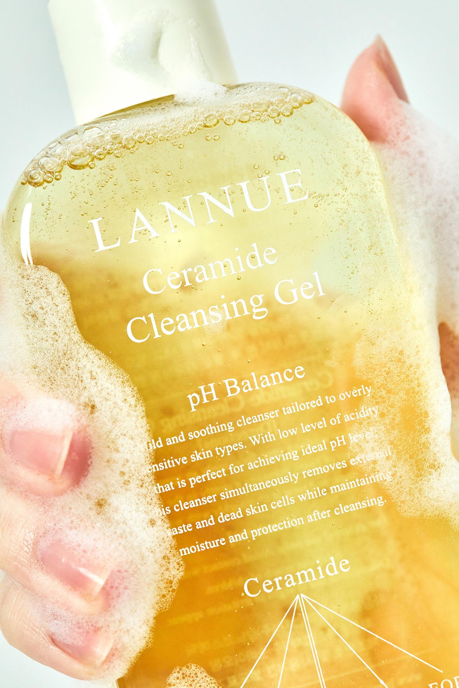 LANNUE 神經醯胺全效清潔洗面凝膠 $269/210ml