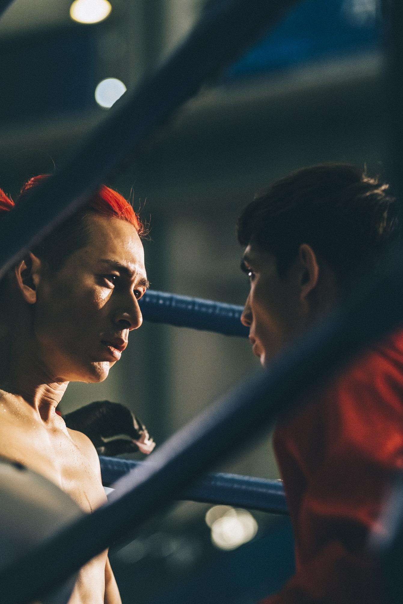 Lokman大爆曾疑似被Thor打中,笑言呃到武指好開心。(《繩角》劇照)