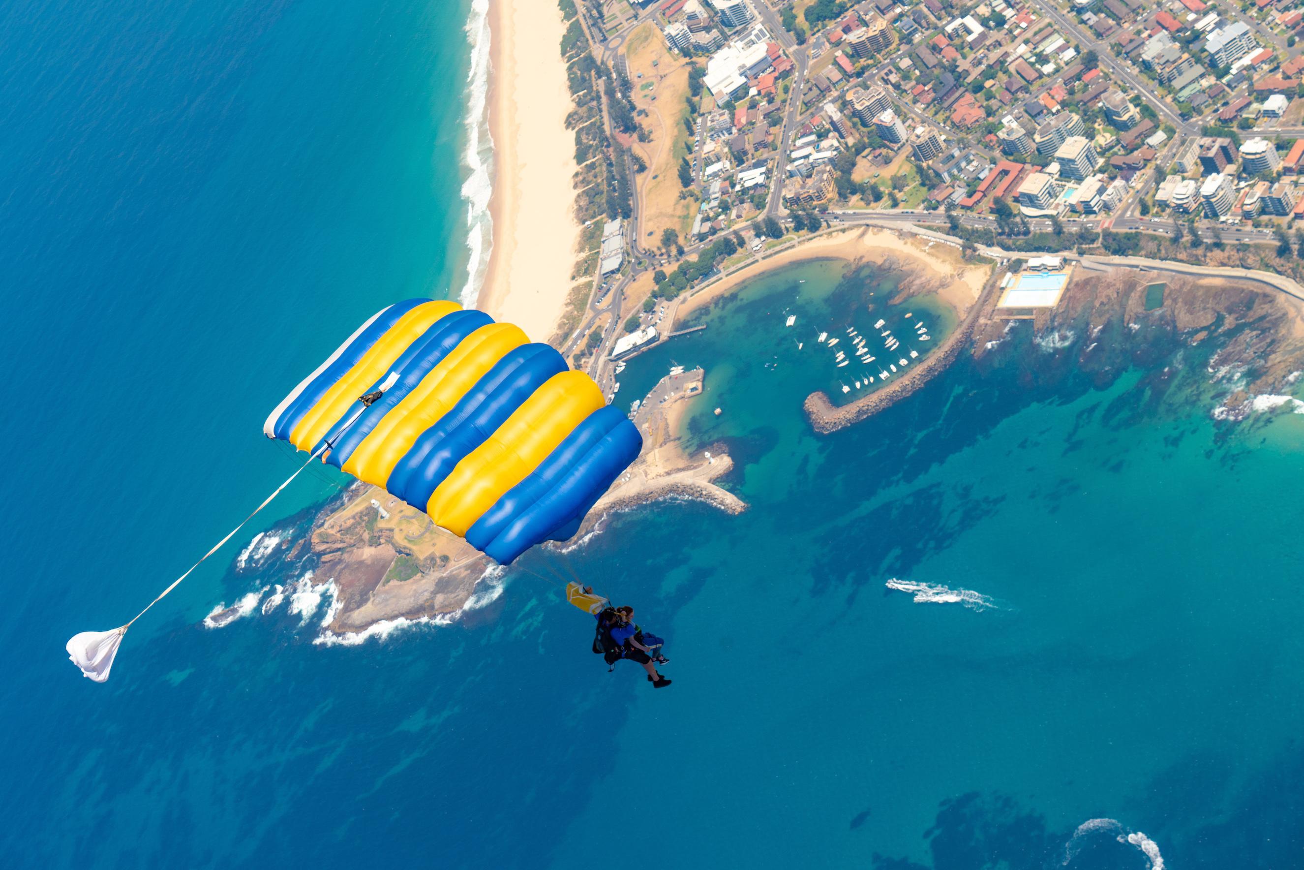 昆士蘭Noosa海灘跳傘體驗