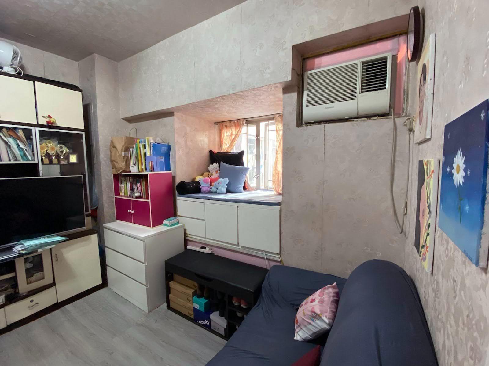 單位面積不大,勝在間隔四正實用,容易擺放傢俱。