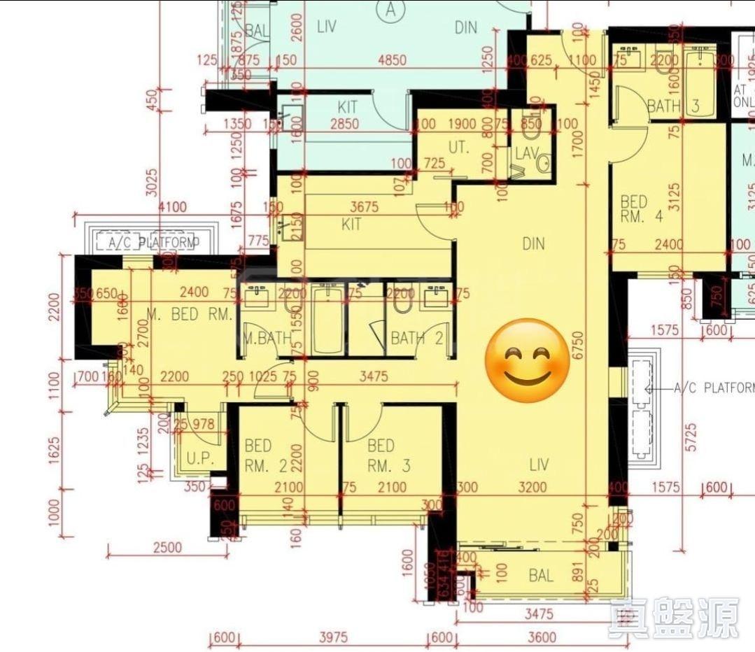 單位平面圖。(代理提供)