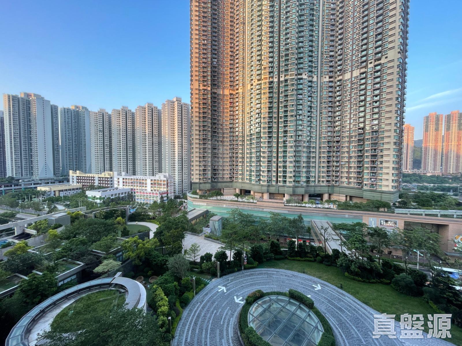 單位景觀翠綠清靜,景致不俗。(代理提供)