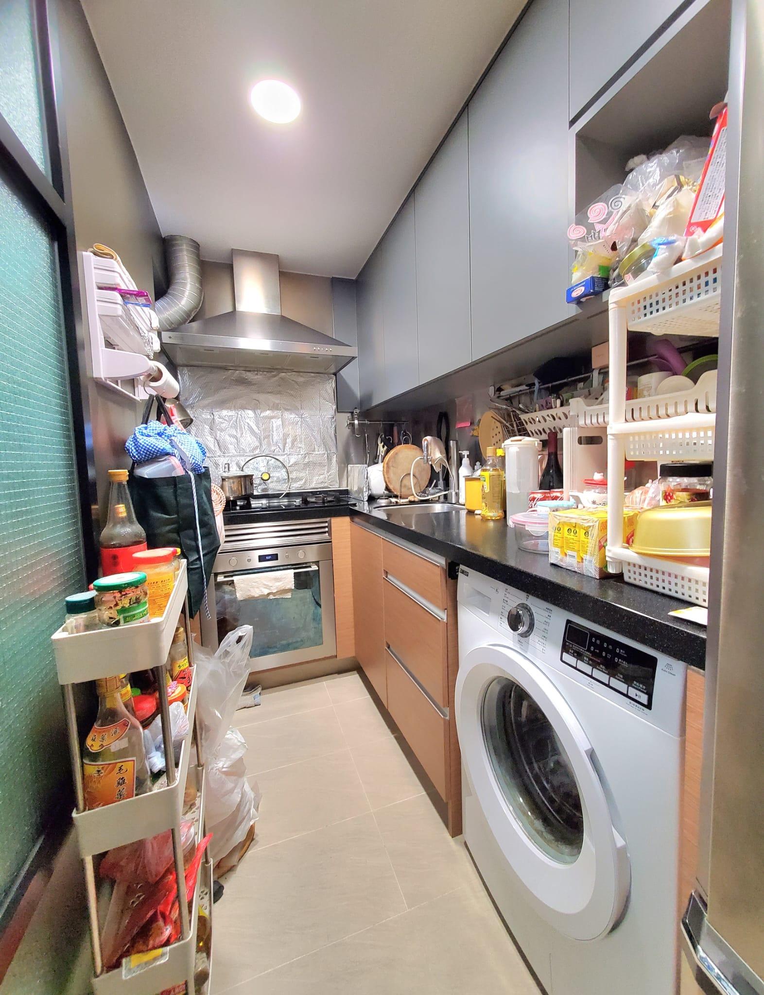 廚房裝修新淨美觀。(代理提供)