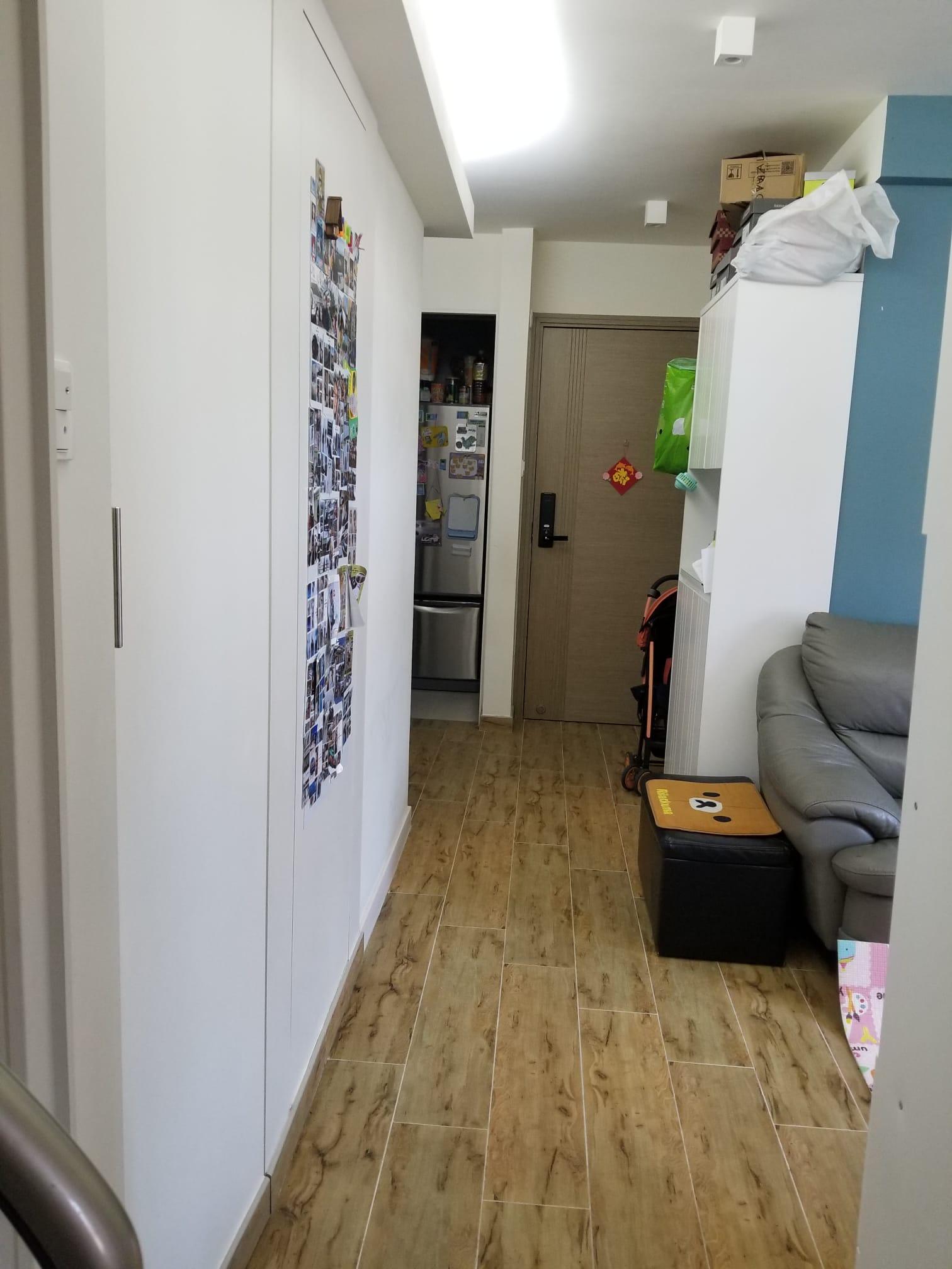 單位地板和牆身都簇新。(代理提供)