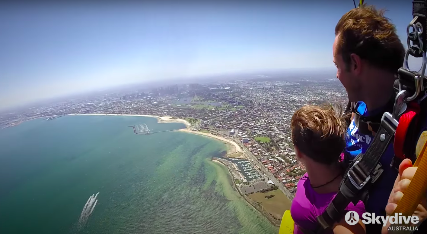 Skydive 澳洲墨爾本 極限運動高空跳傘體驗