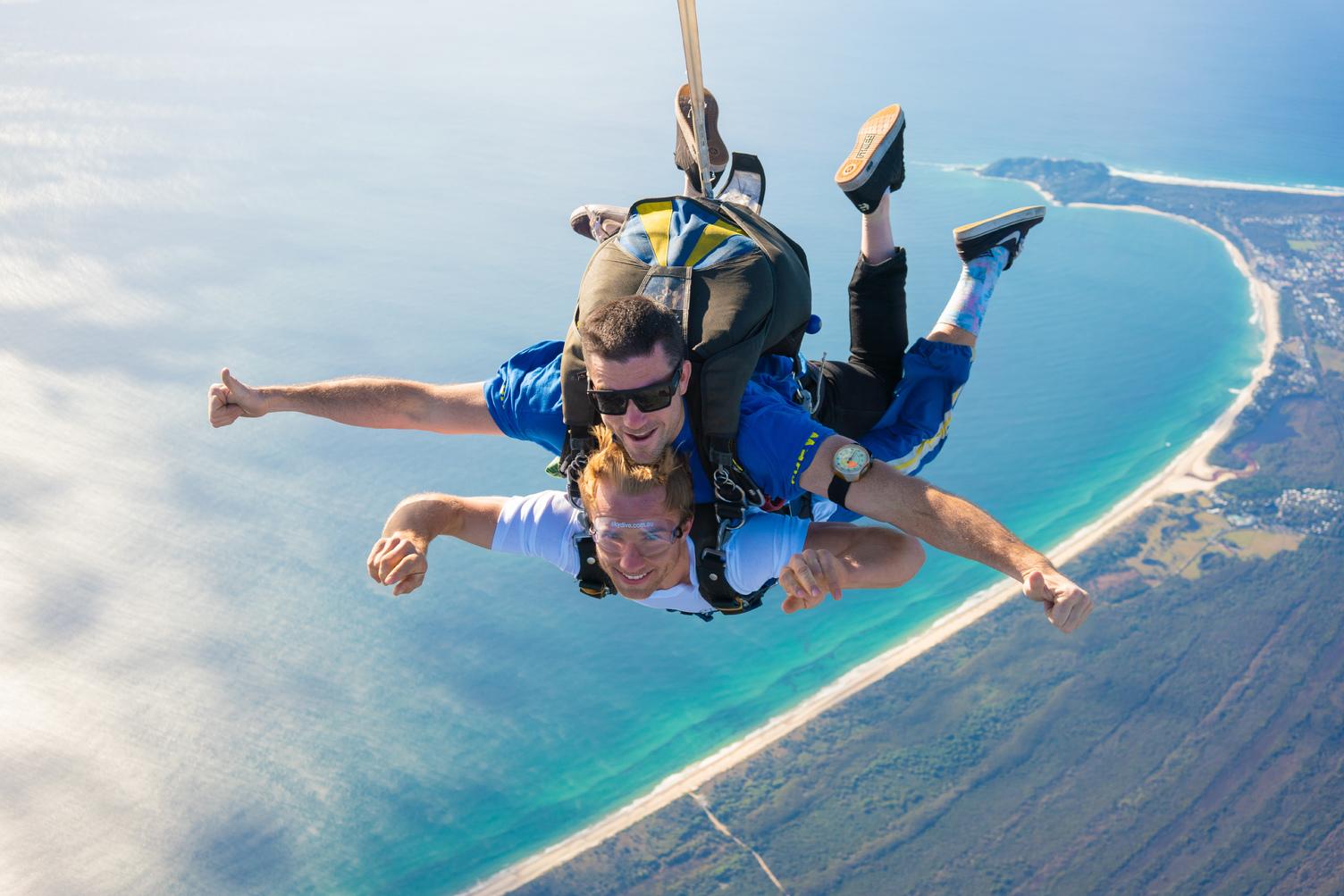 高空跳傘絕對是人生Bucket List之一!