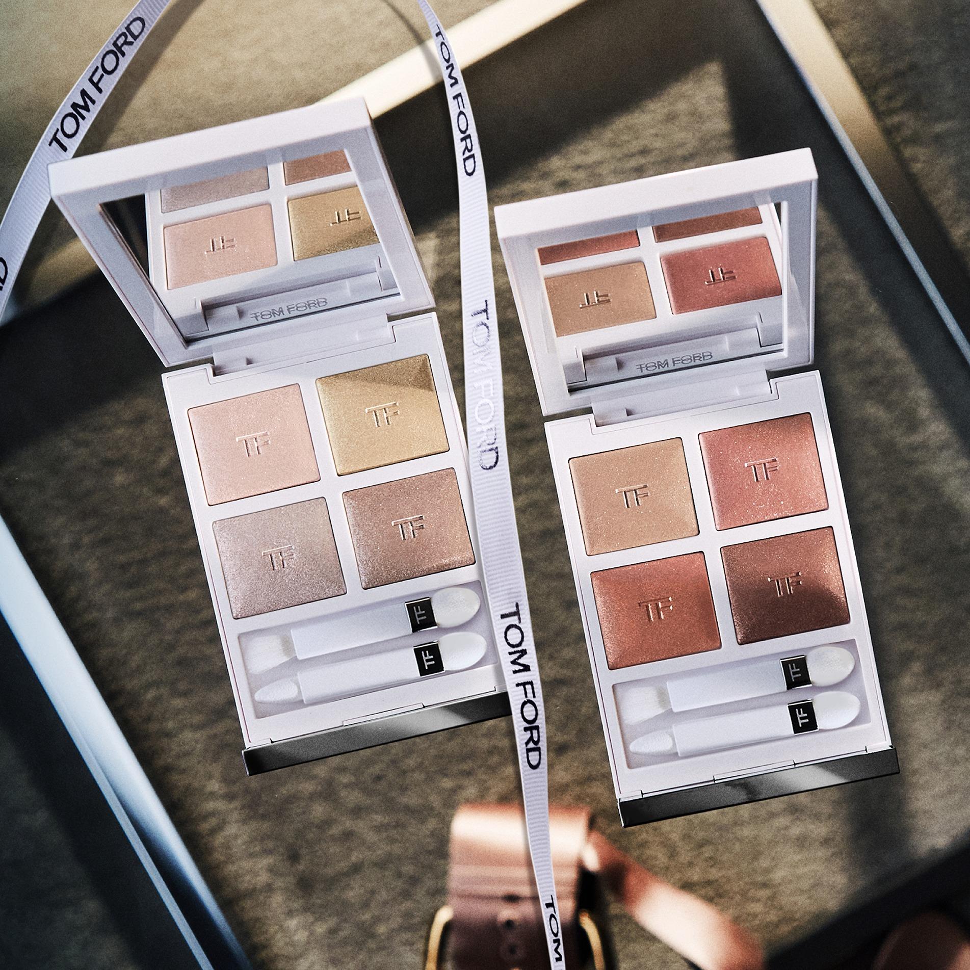 EYE COLOR QUAD #01 APRÈS SKI及#02 CHALET LUST 各$775