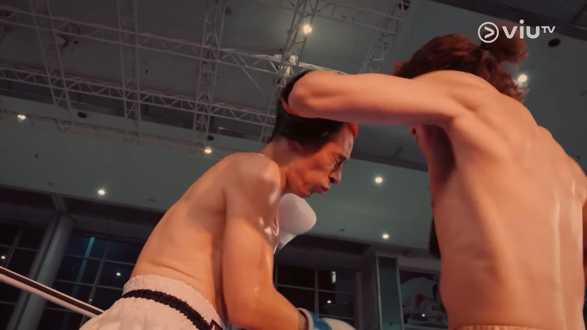 袁天就在第四回合,被井澤魂連番重擊,大陽穴是致命一擊。