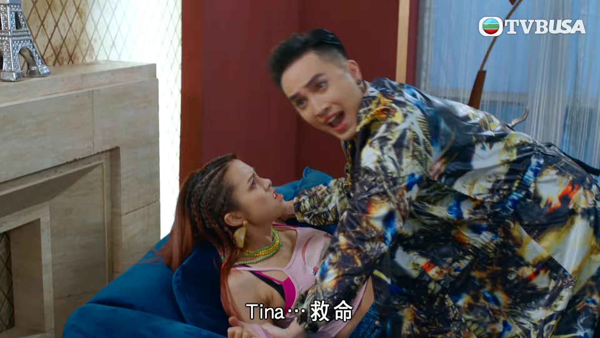 劉穎鏇演的Open 姐被困在房裡遭侵犯。