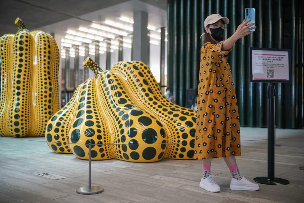 草間彌生《南瓜》(2022)