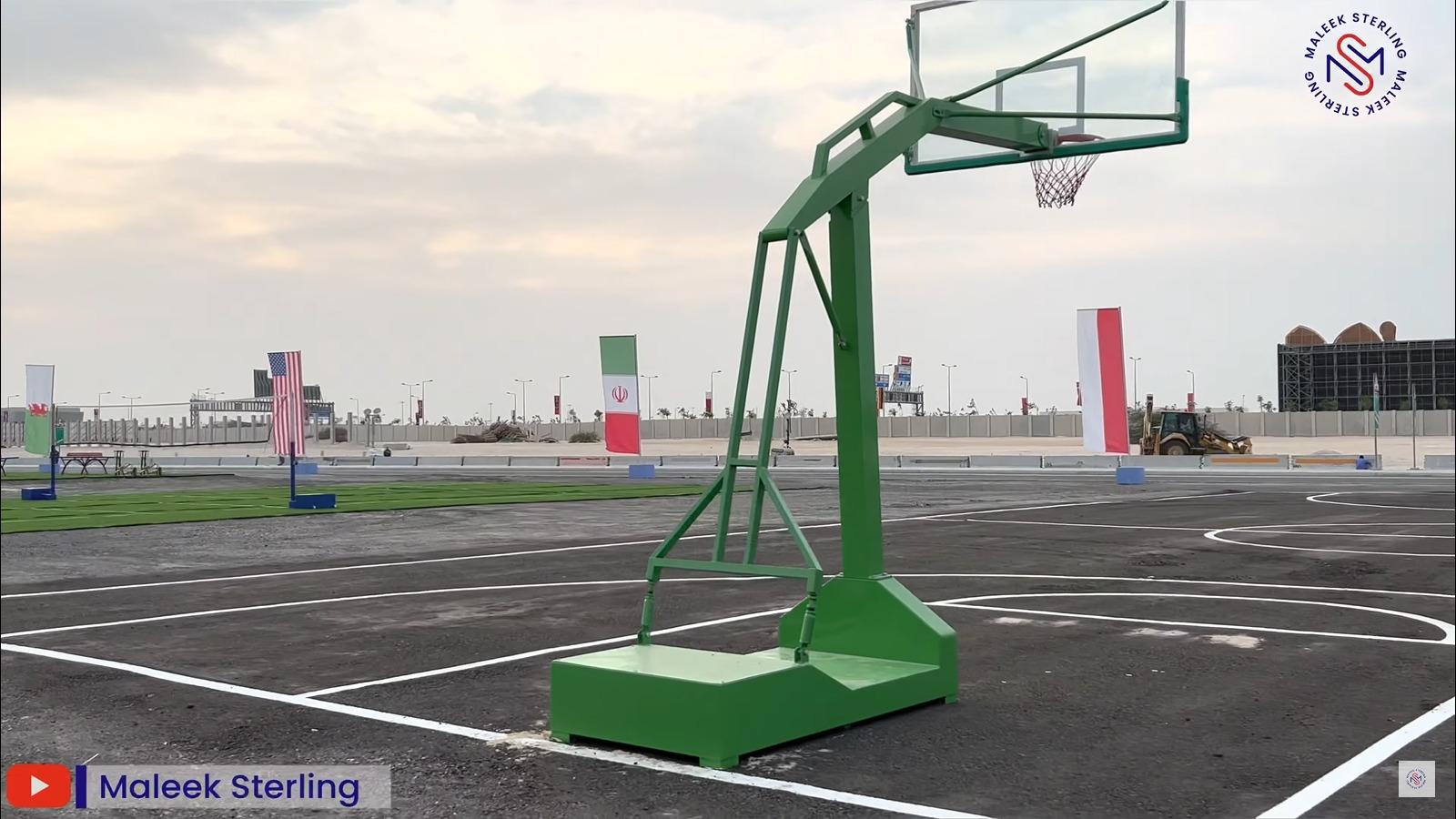 卡塔爾球迷村。(Maleek Sterling youtube影片截圖)