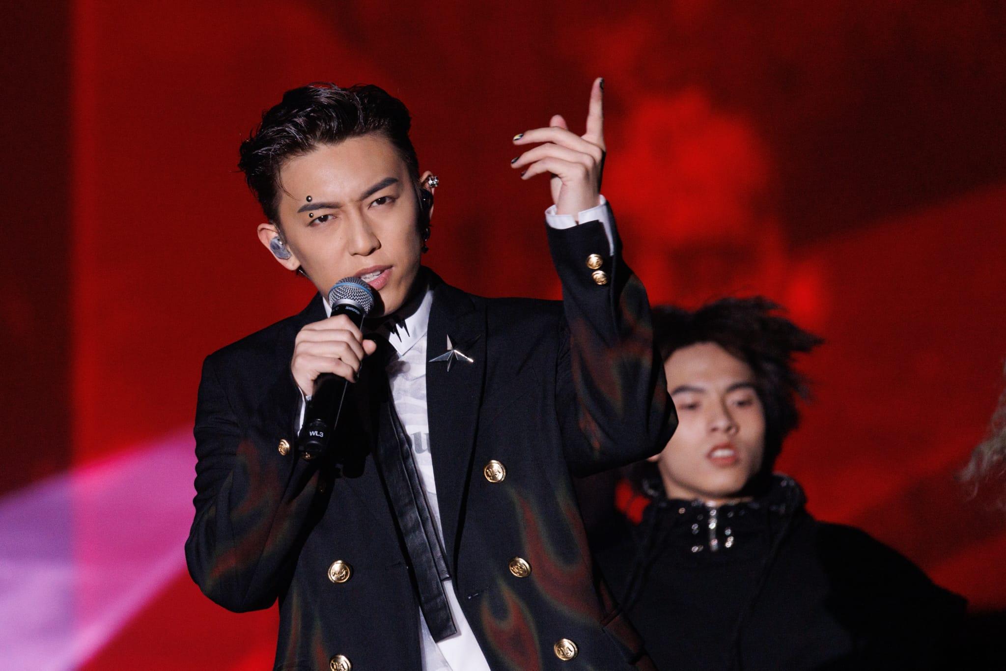 MC先後唱出《反對無效》和《Overkill》。(蘇文傑攝)