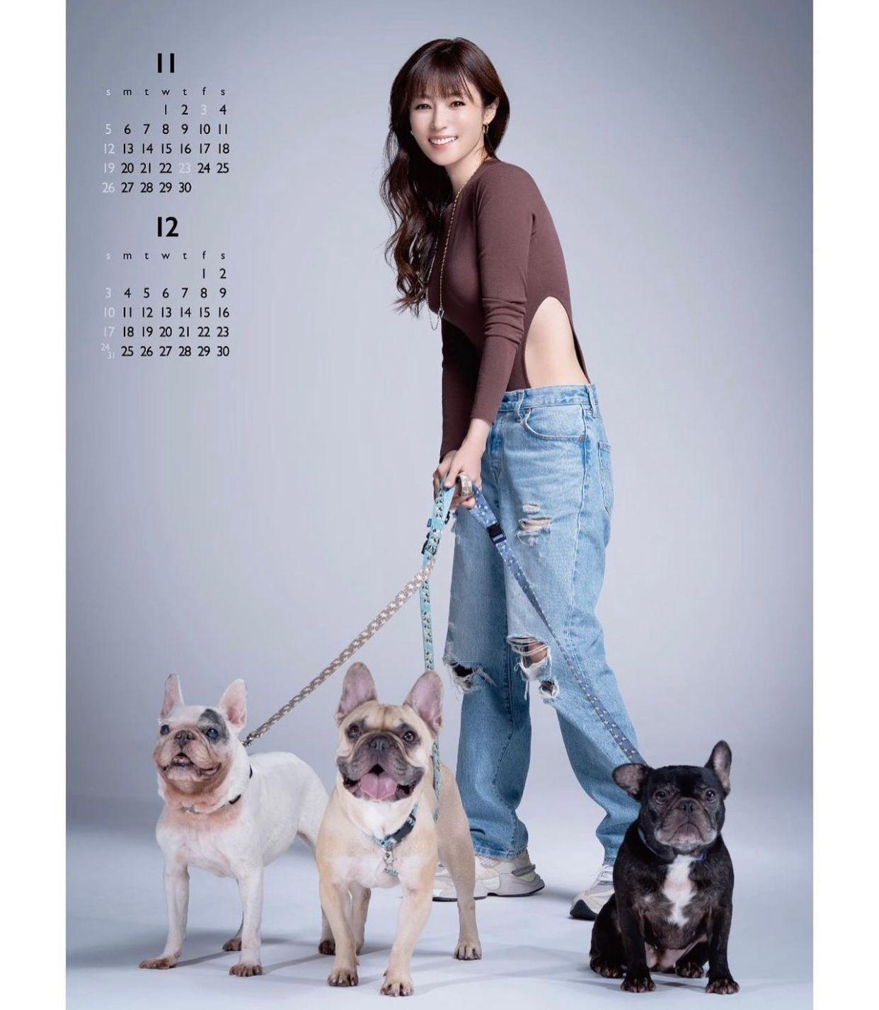 深田恭子踏入40歲,宣布下月將推出2023年月曆。