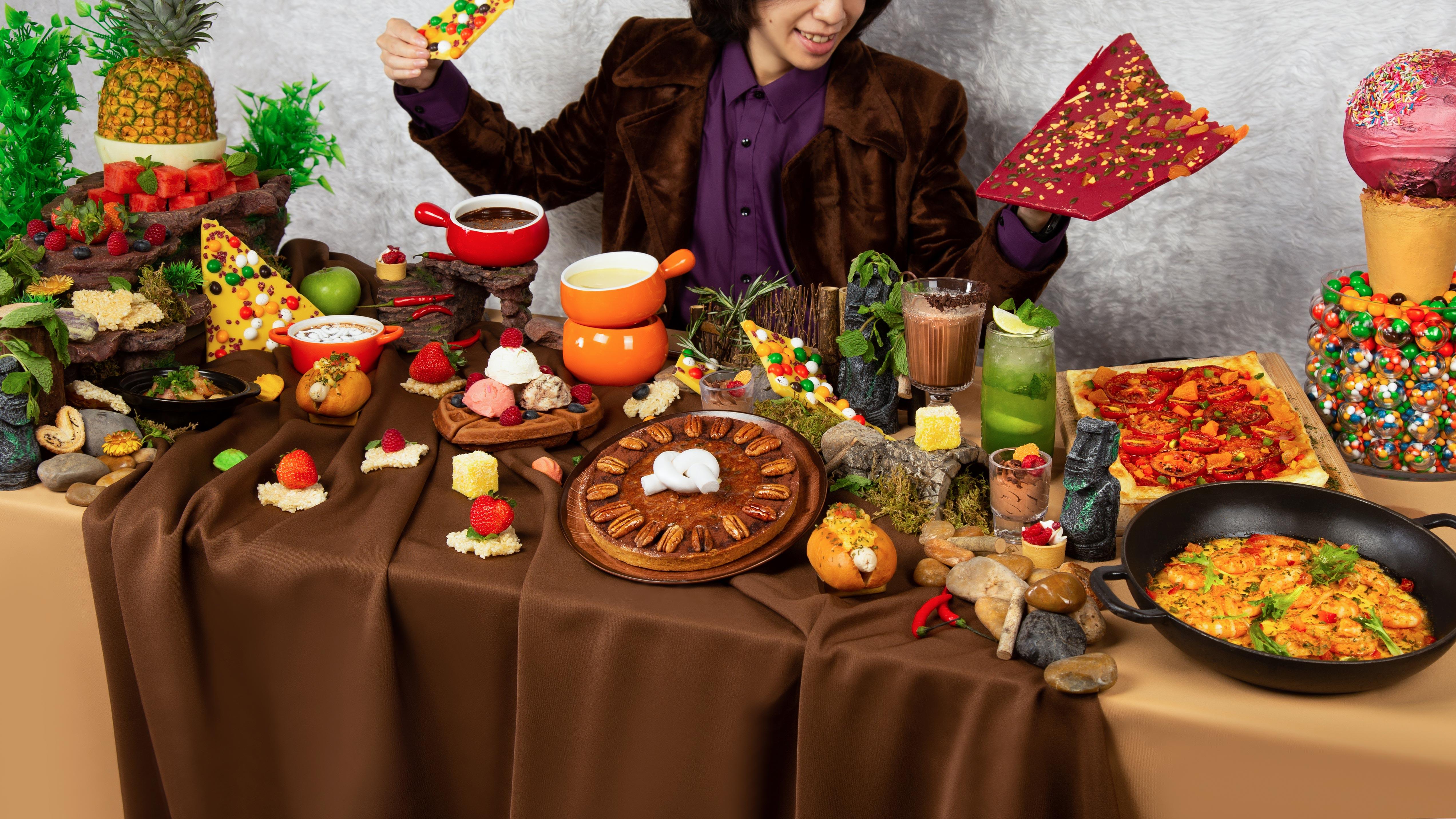 「可可攻心」週末下午茶自助餐