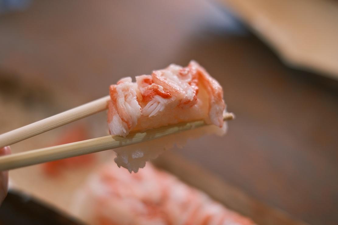 蟹肉壽司(¥1,500)