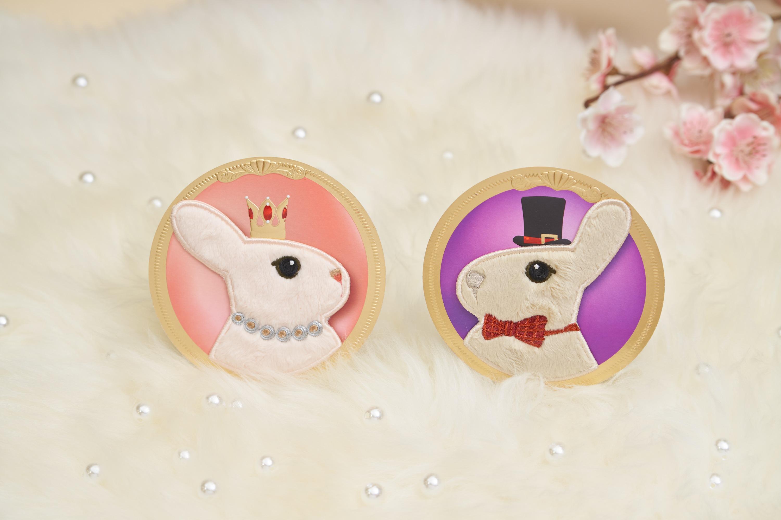 兔年商場利是封合集|北角匯萌兔貴族」利是封 仿真兔毛版