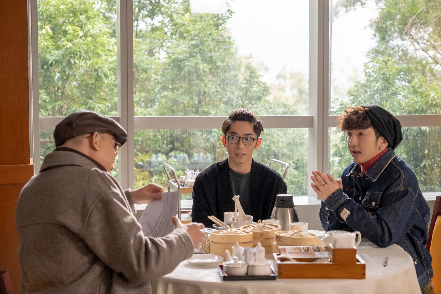 Edan與Anson Lo首度合體登大銀幕。(《過時・過節》劇照)