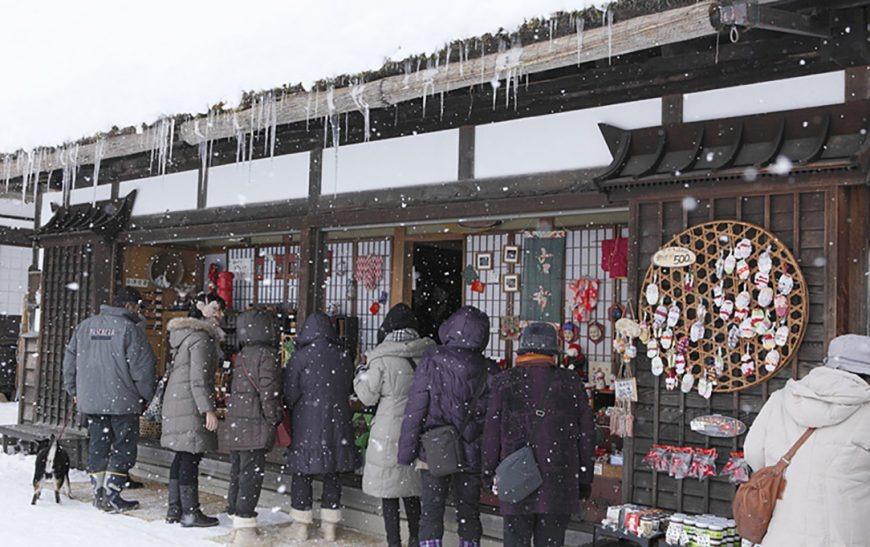 大內宿雪祭 (圖片來源:東北觀光推進機構)