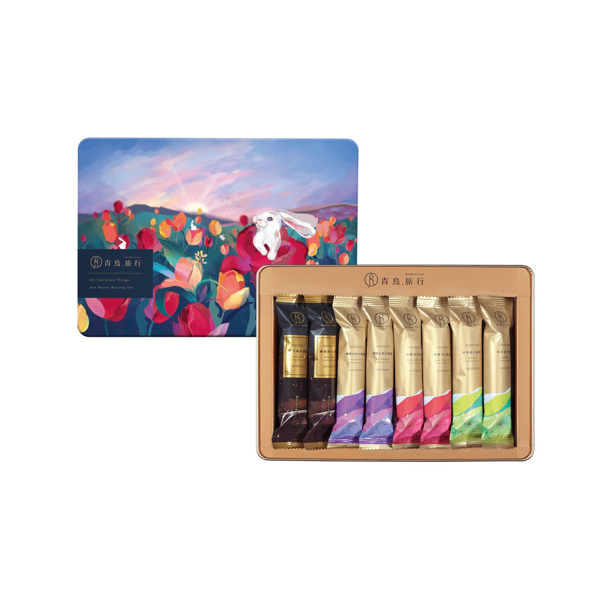 曙光序曲-綜合真巧蛋捲禮盒 16入