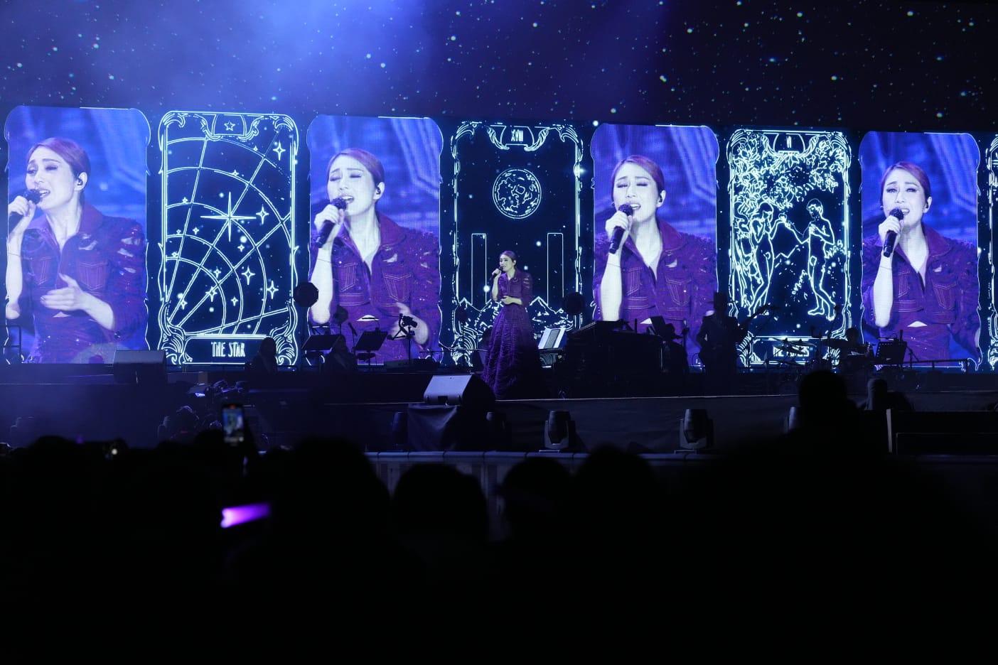 楊千嬅《MIRIAM YEUNG B minor MUSIC LIVE 2022》演唱會尾場。(陳奕釗攝)