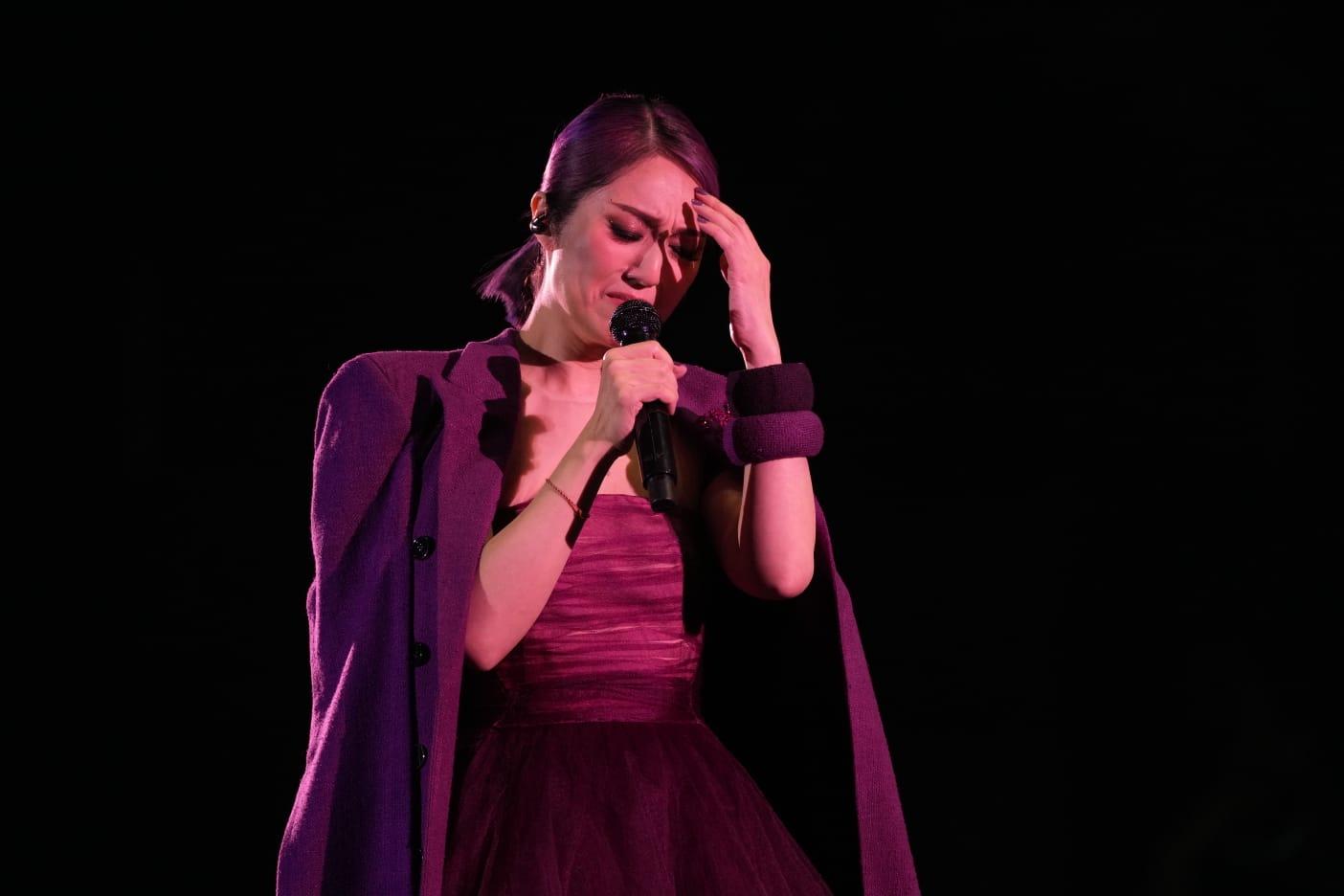 楊千嬅《MIRIAM YEUNG B minor MUSIC LIVE 2022》尾場演唱會。(陳奕釗攝)