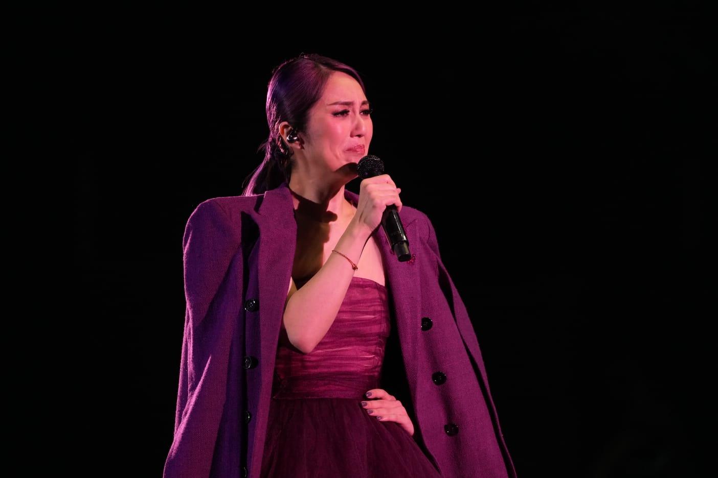 楊千嬅《MIRIAM YEUNG B minor MUSIC LIVE 2022》尾場演唱會。(陳奕釗攝)