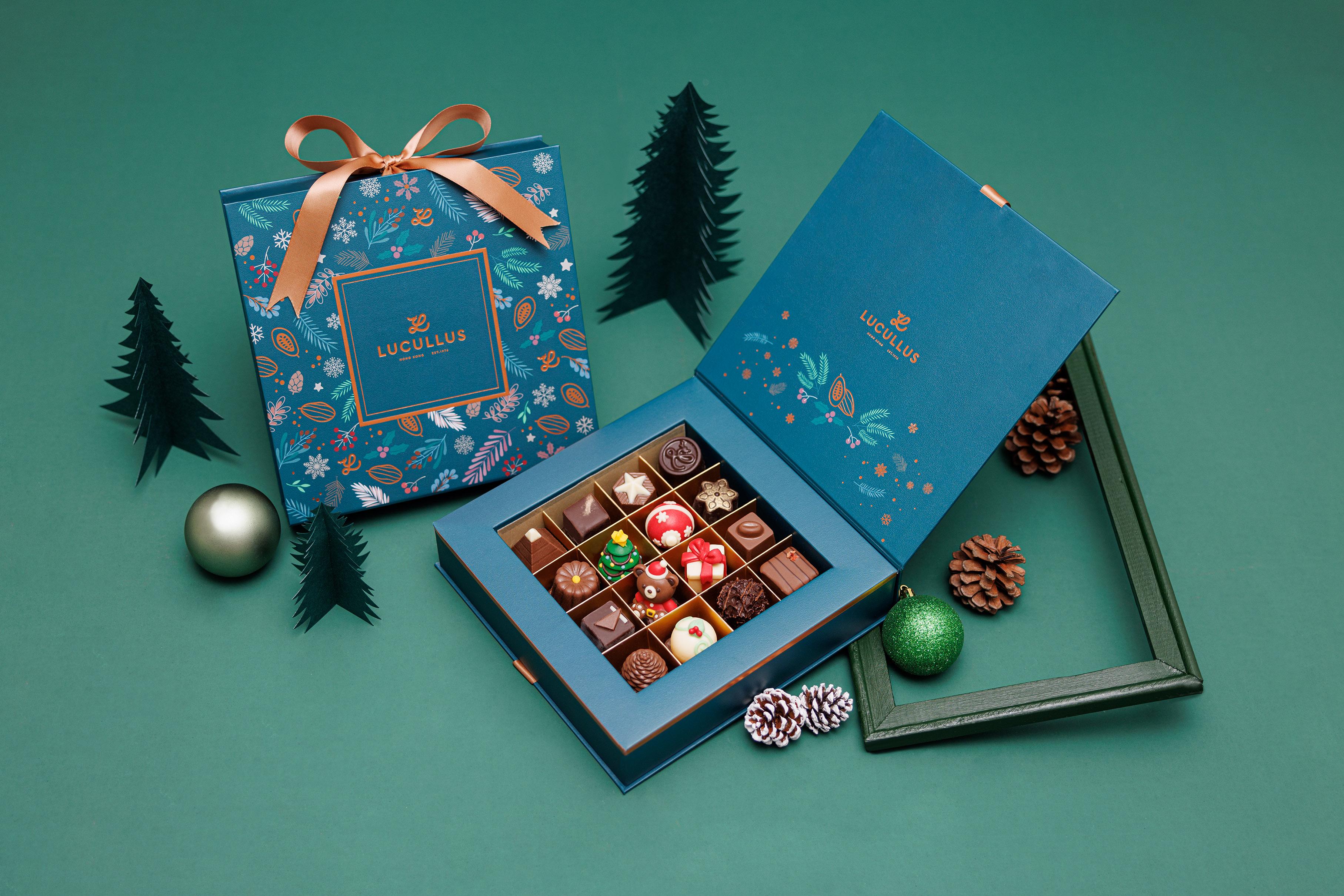 歡渡聖誕朱古力禮盒 (16件裝) ($ 428/盒)