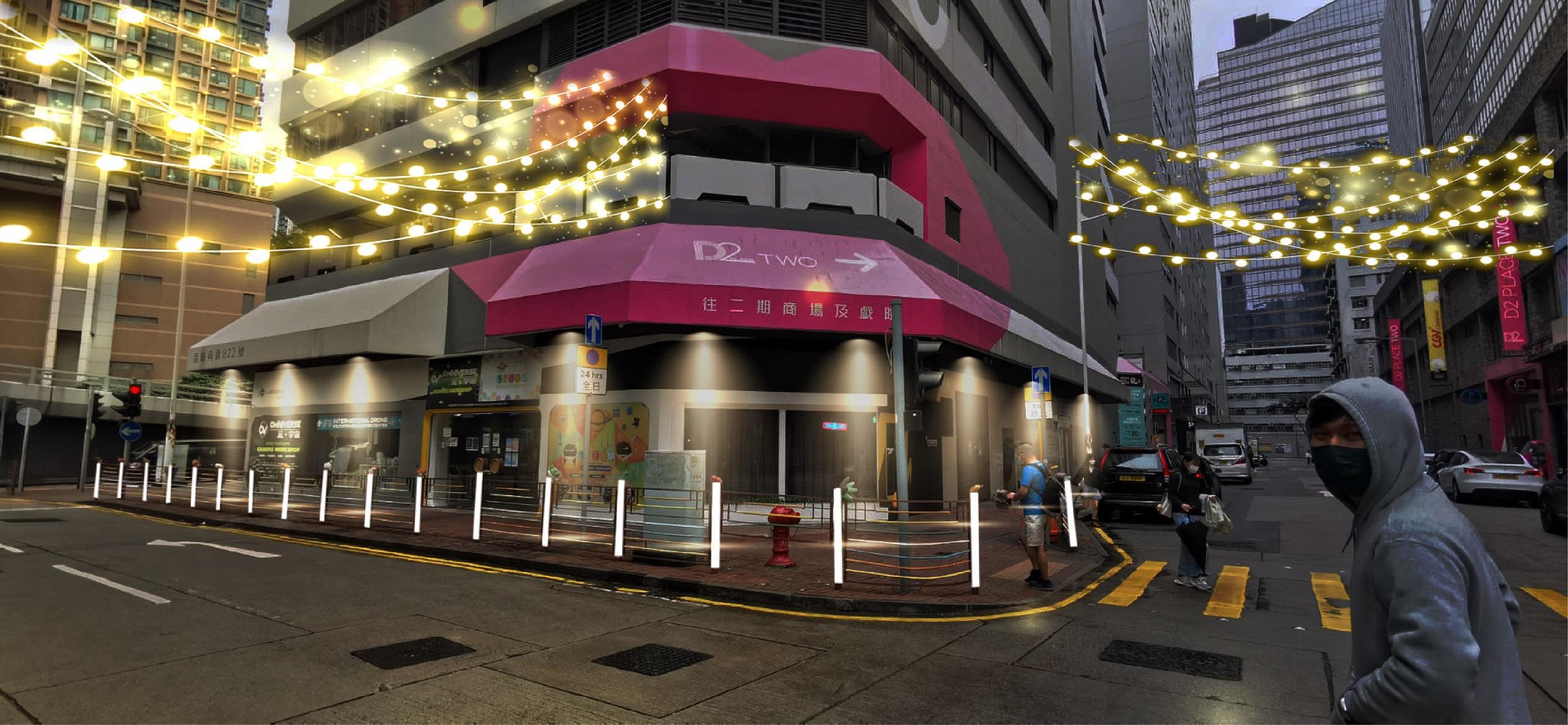 除夕倒數好去處|D2 Place 深水埗節日燈飾