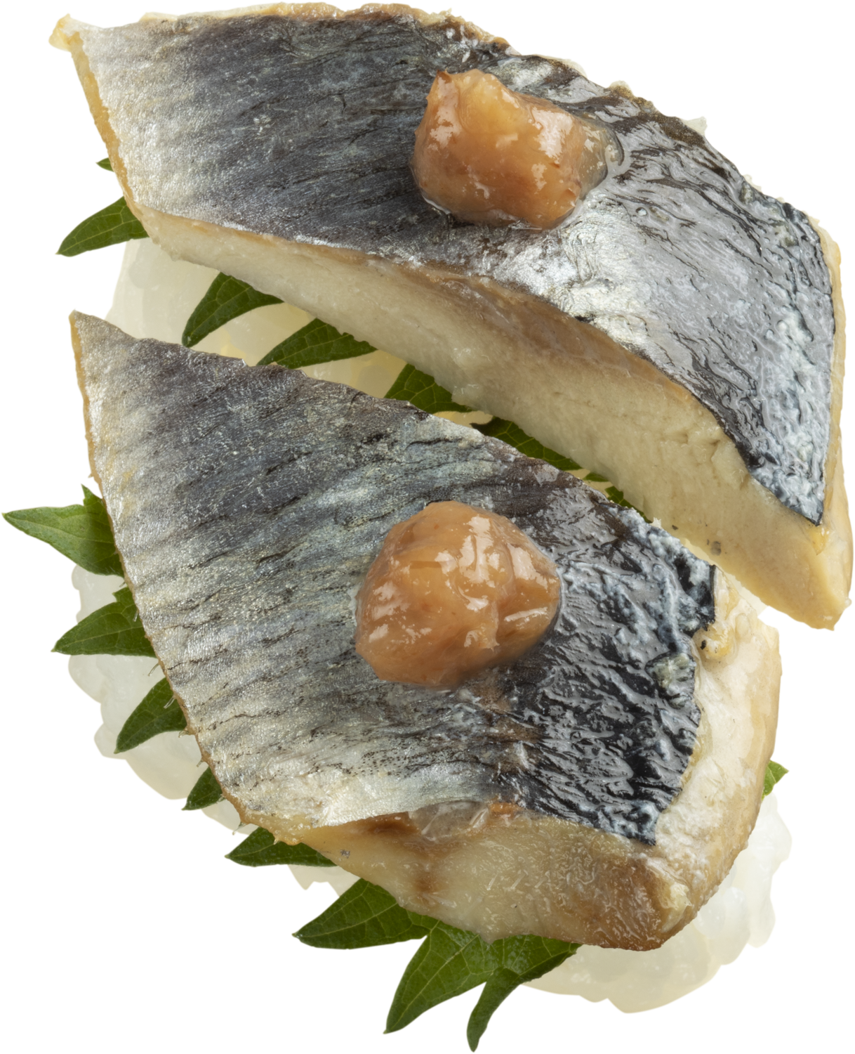 炙烤鯡魚配梅肉醤